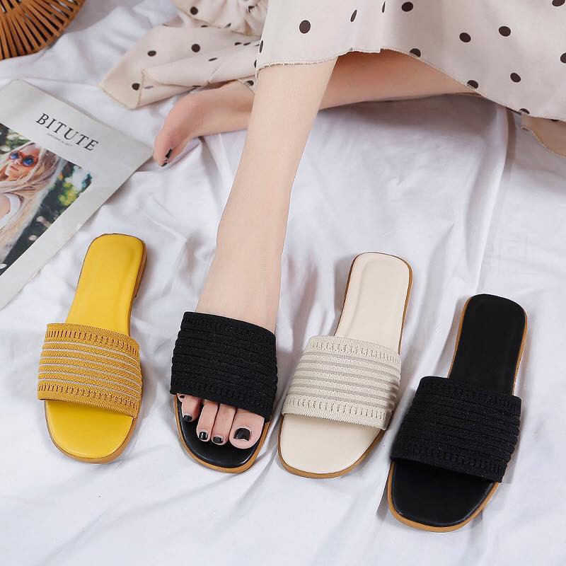 Dép Hè Nữ Mềm Mại, Chống Trơn Trượt, Với Nhiều Màu Xinh Tươi Có Đủ Size 36-40