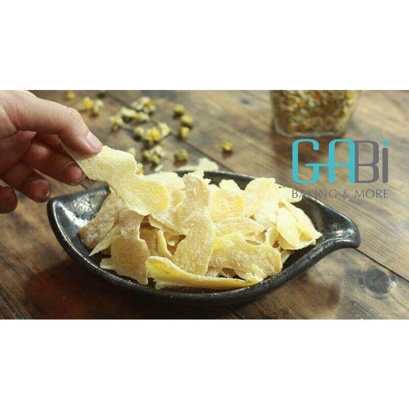 Mứt gừng vàng loại 1 gói 100g