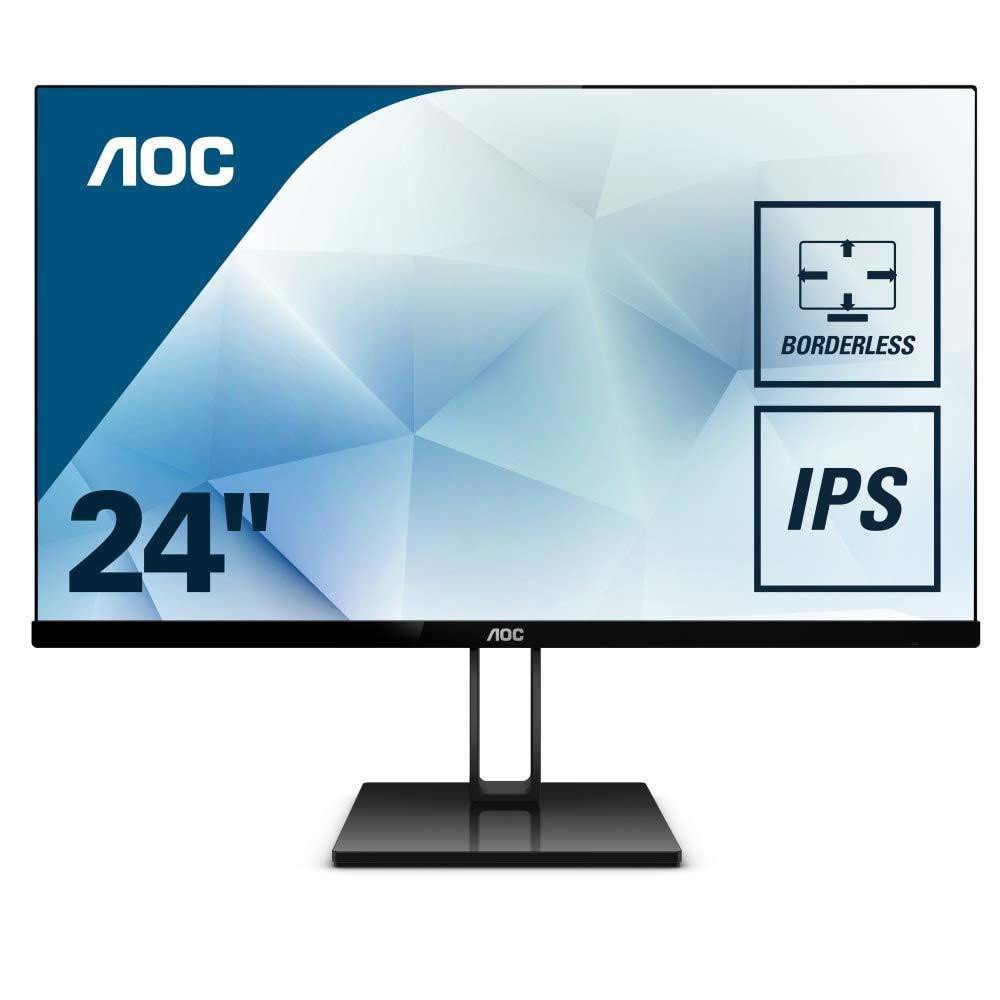 Màn hình máy tính LCD AOC BRAND 24V2Q 74 23.8' WIDE LED full viền - Hàng chính hãng