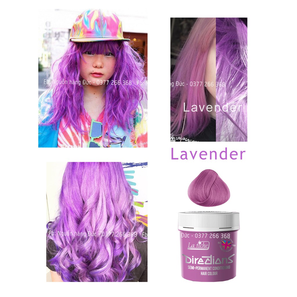 Thuốc nhuộm tóc La Riche Directions màu Lavender - LaRiche Directions Nguồn hàng Đức
