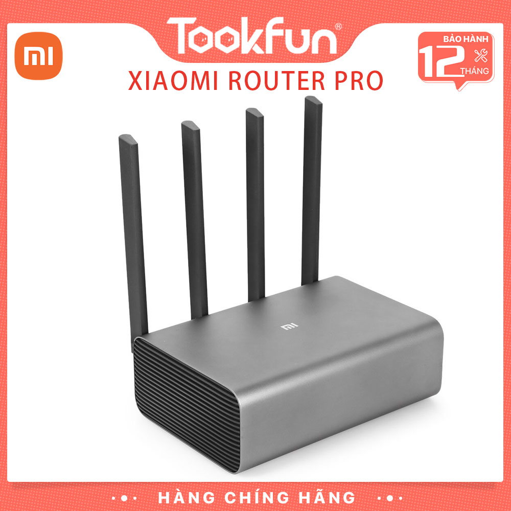 [Mã ELMS4 giảm 7% đơn 500K] Router Xiaomi Pro 4 râu - Mesh Modem Wifi