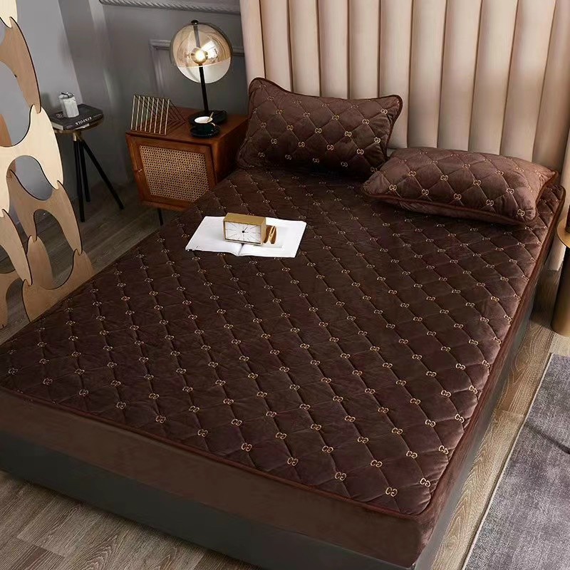 Ga gối nỉ thêu MUJI nhập khẩu sẵn hàng m6, m8, 2m2 | BigBuy360 - bigbuy360.vn