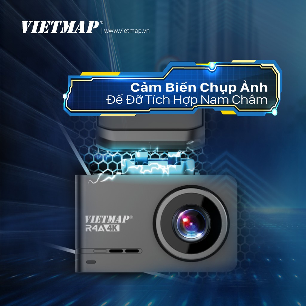 [Kèm Thẻ Nhớ 128Gb] Camera Hành Trình Vietmap R4A | WebRaoVat - webraovat.net.vn