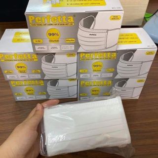 🌸Khẩu Trang PERFETTA 03 lớp/ 50pcs Disposable PERFETTA Face Mask