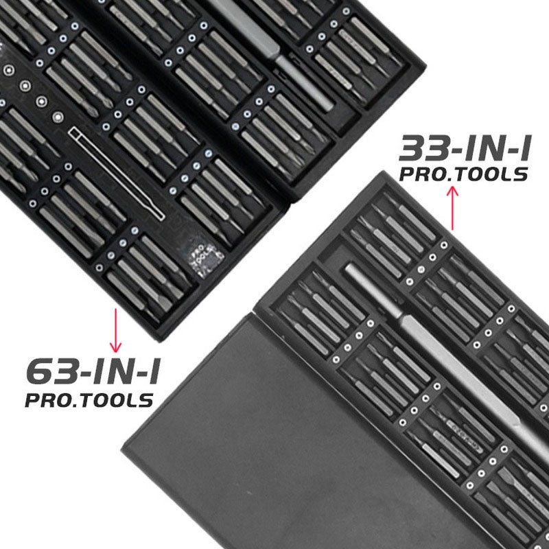 Bộ tua vít đầu torx Phillips lục giác từ tính chính xác cho sửa chữa laptop điện thoại Xiaomi Huawei iPhone