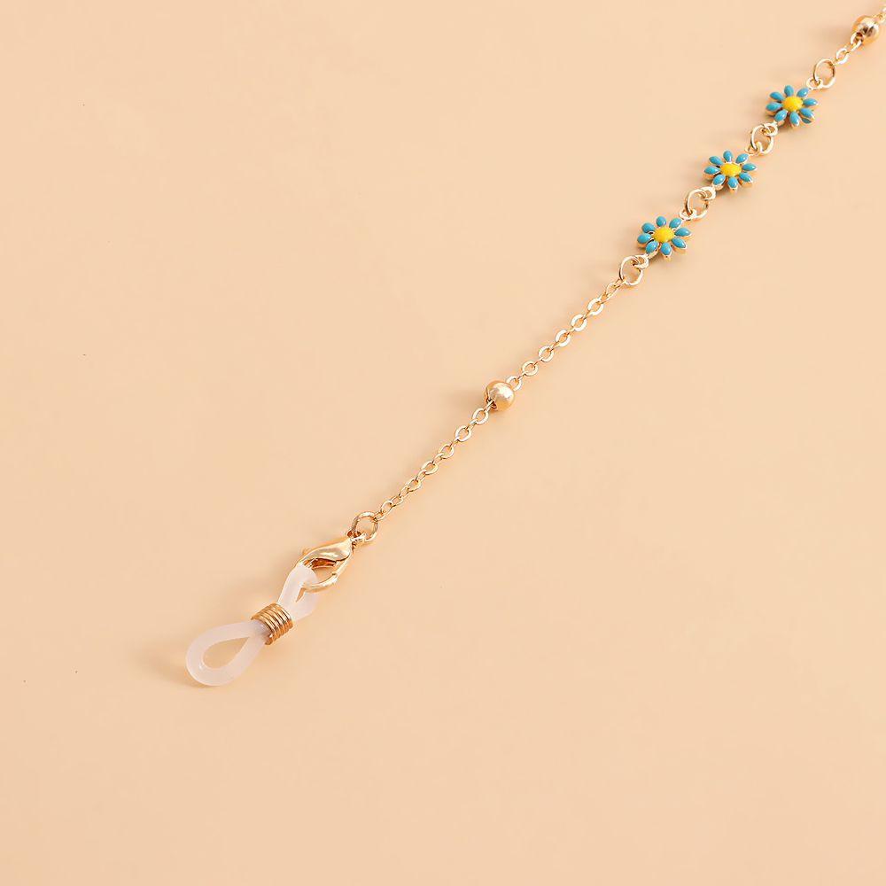 Dây Đeo Mắt Kính Hình Hoa Nhiều Màu Sắc Phong Cách Vintage Thanh Lịch Thời Trang