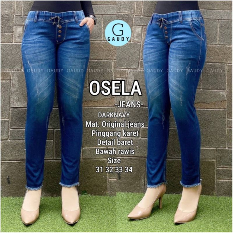 Osela BY GAUDY, Quần Jean Dài Tuổi Teen Có Thể