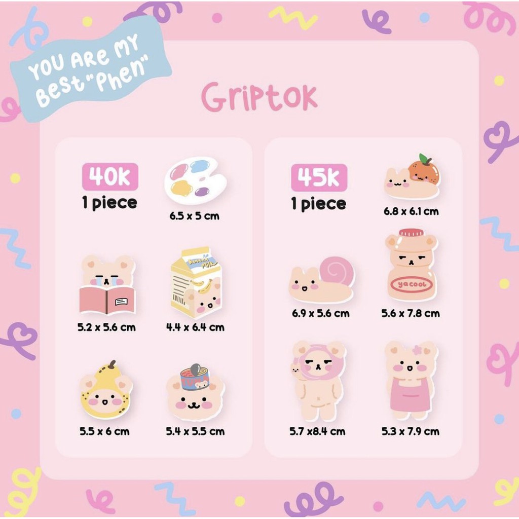 Griptok Gấu Phen (New Collection Ocsenshop)