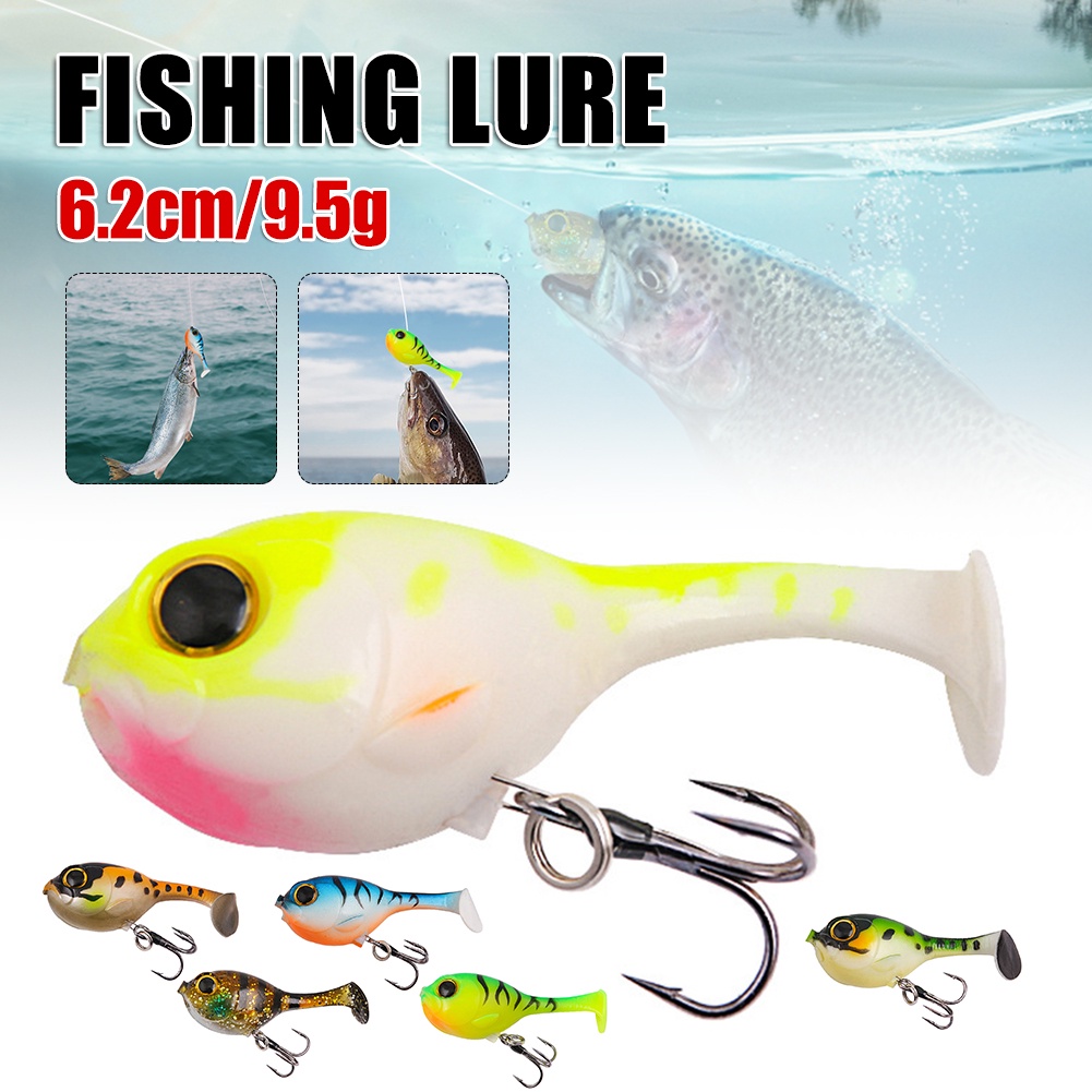 Mồi Câu Cá Giả Chất Liệu Mềm 6.2cm/9.5g