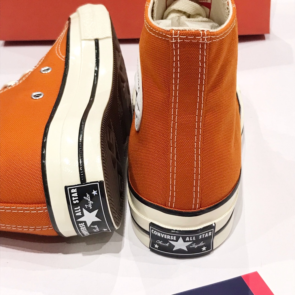 giày Converse 1970s cam cổ cao chính hãng
