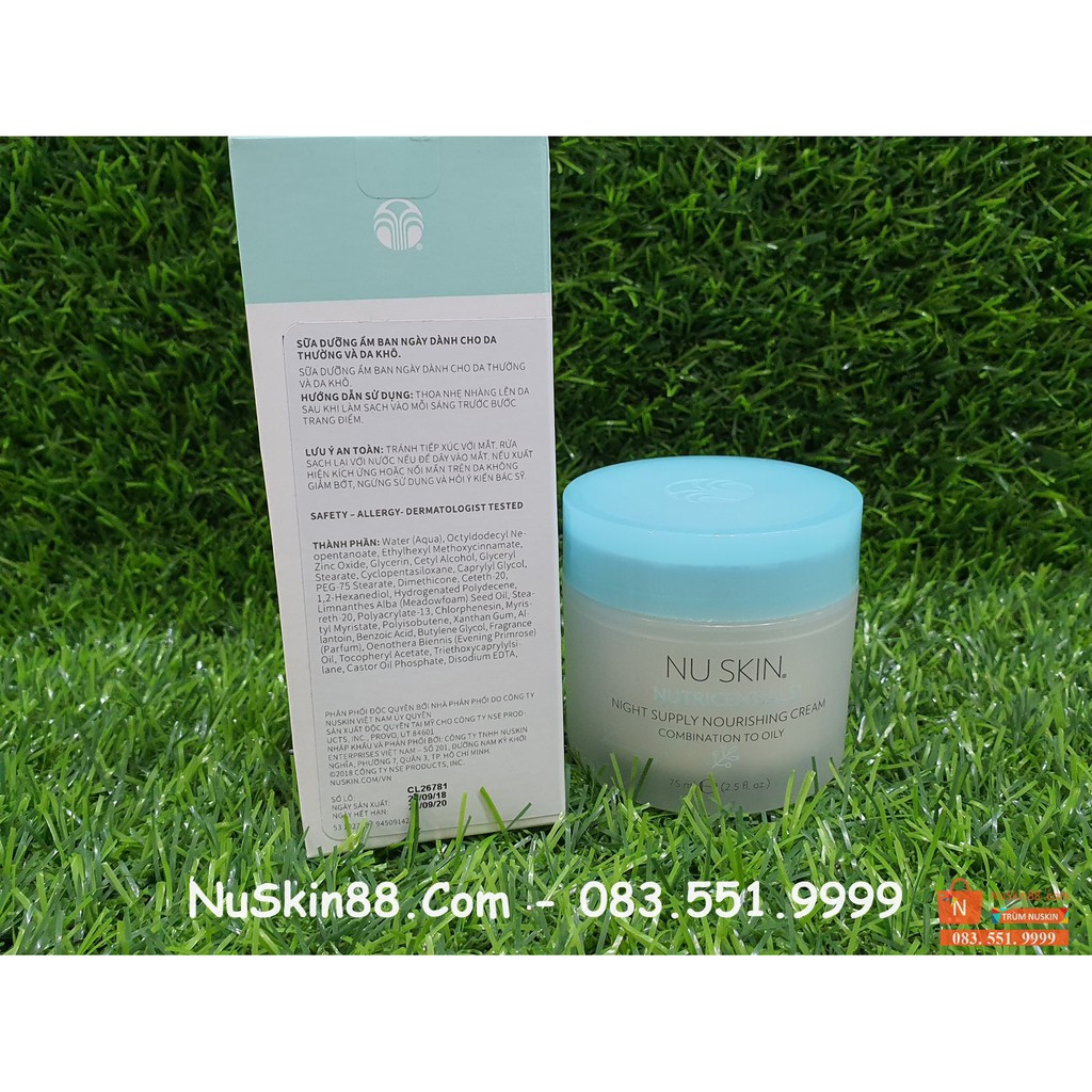 Bộ 4 Chăm Sóc Da Thiên Nhiên Nutricentials Dành Cho Da Thường/Khô/Nhạy Cảm NuSkin 88