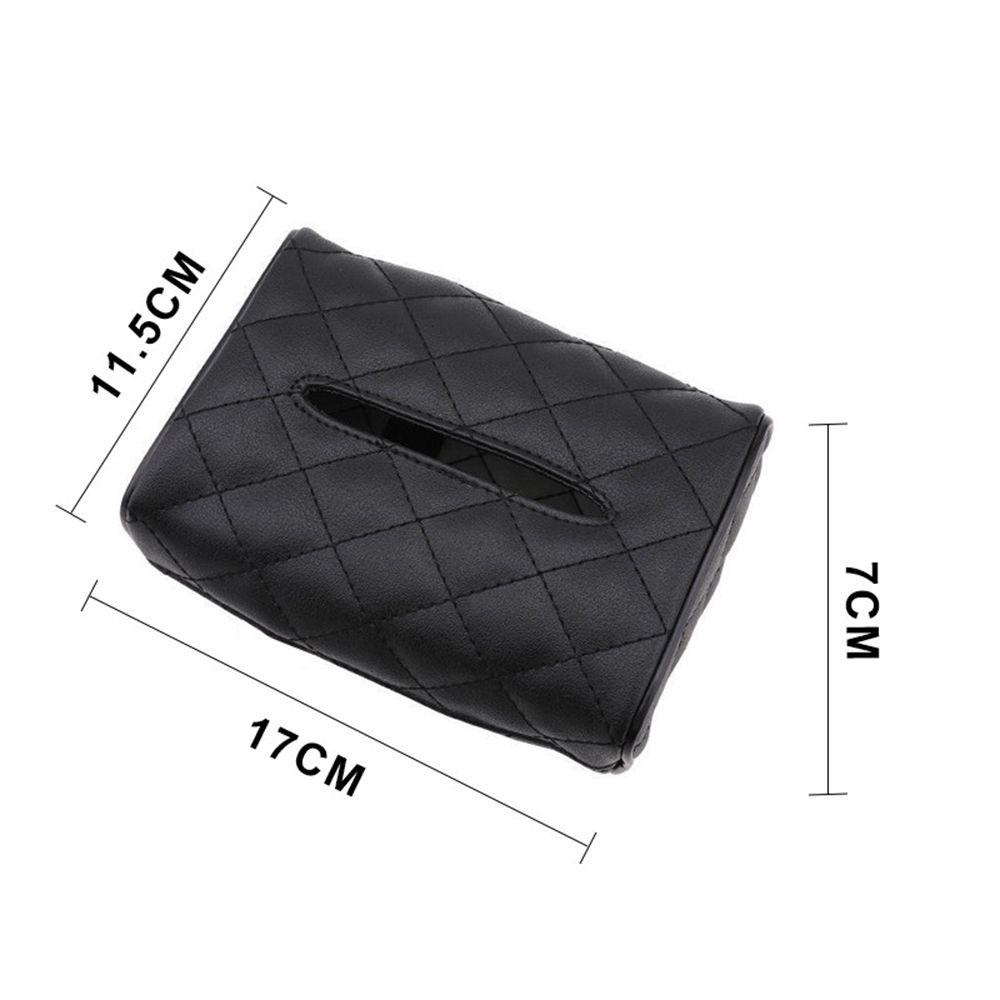 WTTLE Vỏ Bọc Hộp Khăn Giấy Tựa Đầu Trang Trí Cho Xe Hơi