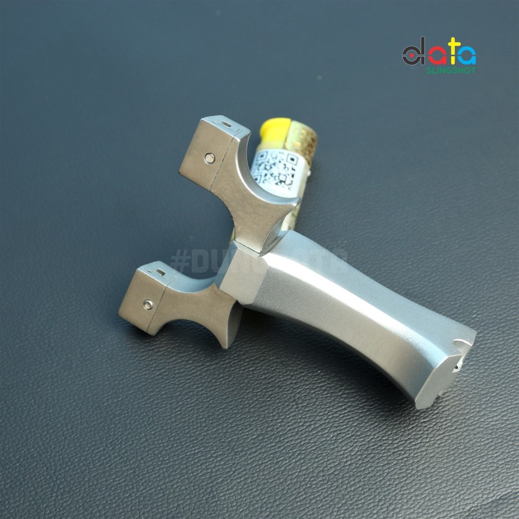 Ná Cao Su DT51 Chạc 8 Cánh Chạc Thép 440C Cán Nhôm - Chạc kẹp - DATA SlingShot