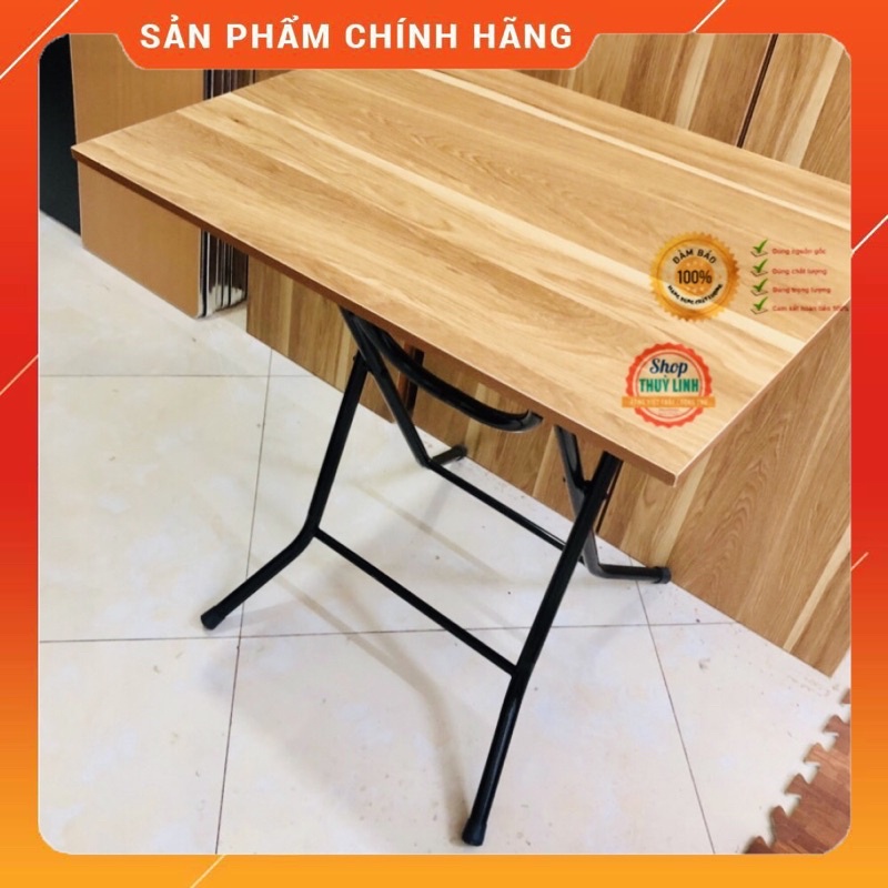 Bàn gấp chân cao. 40x80x72cm sơn tĩnh điện siêu bền