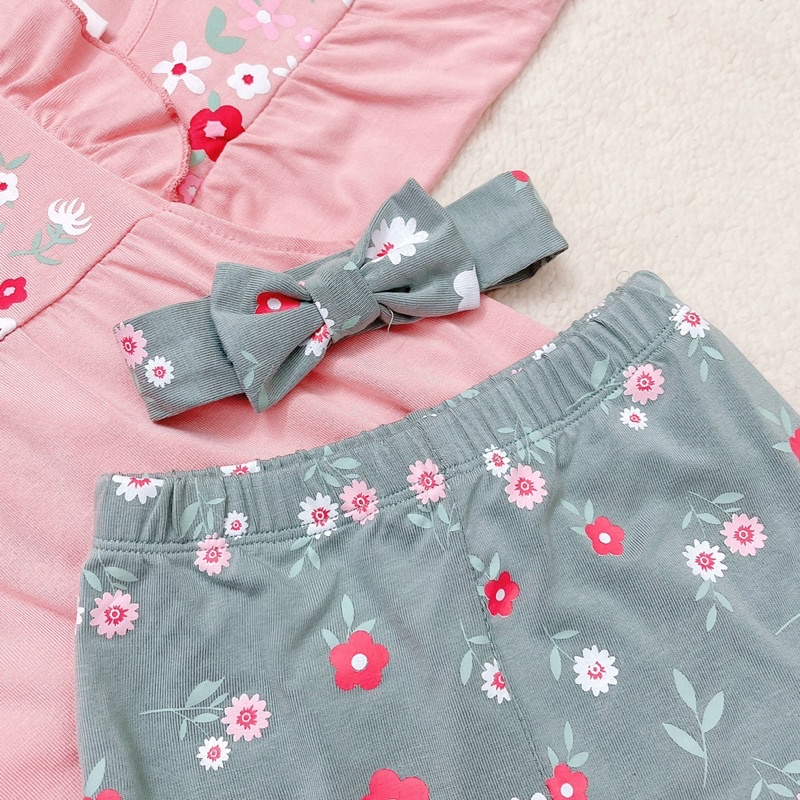 Set HM bé gái 3 chi tiết