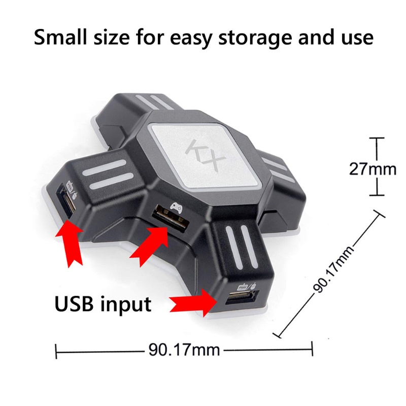 Bộ Chuyển Đổi Chuột Và Bàn Phím Hỗ Trợ Cho PS3 X Series