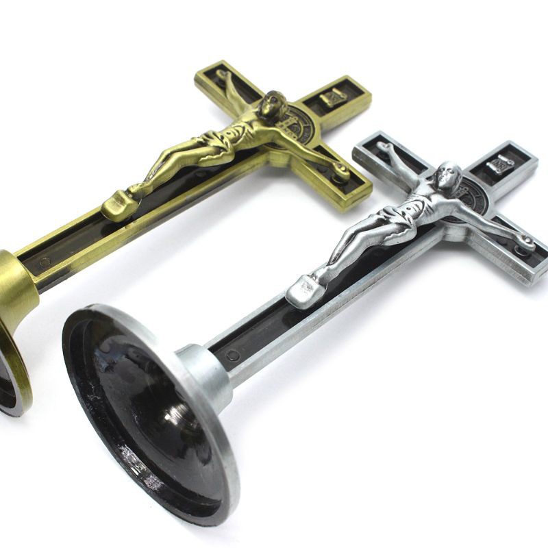Giá Đỡ Thánh Giá Hình Chúa Jesus Trang Trí Nhà Cửa