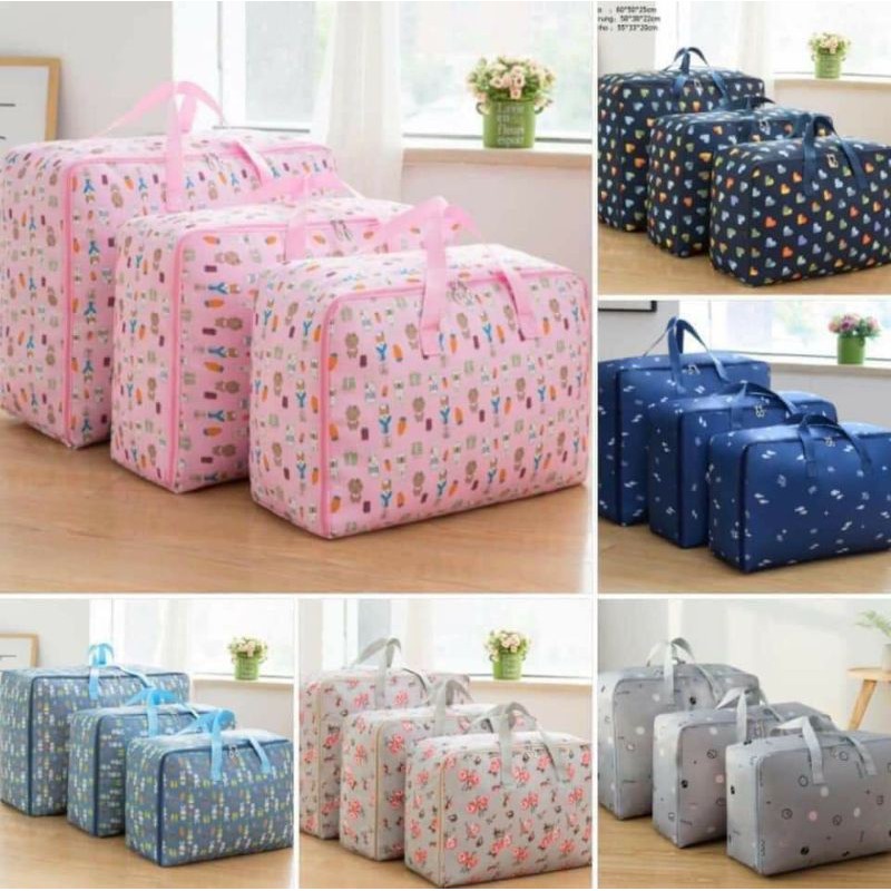 Túi đựng chăn màn quần áo chống thấm ,chống bụi sét 3 túi