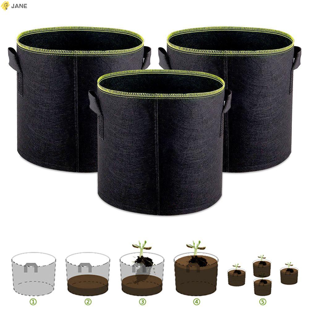 Túi trồng cây hình trụ bằng vải nỉ chất lượng