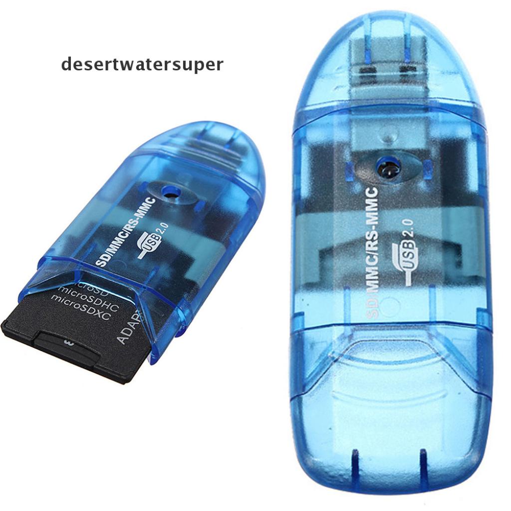 Đầu Đọc Thẻ Nhớ MMC SDHC TF Lên Đến 64GB