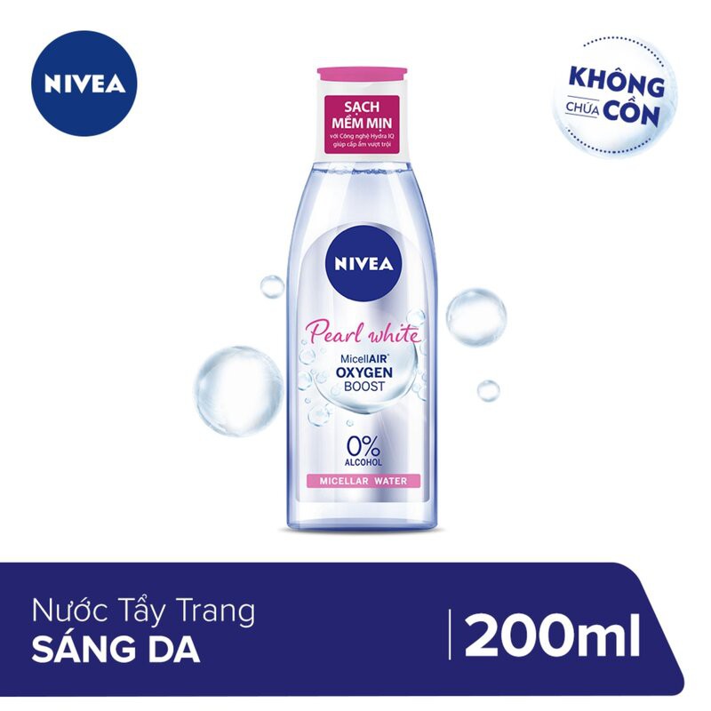 Nước Tẩy Trang Sáng Da Cho Da Thường Và Khô Nivea Extra Bright Make Up Clear Cleansing Water