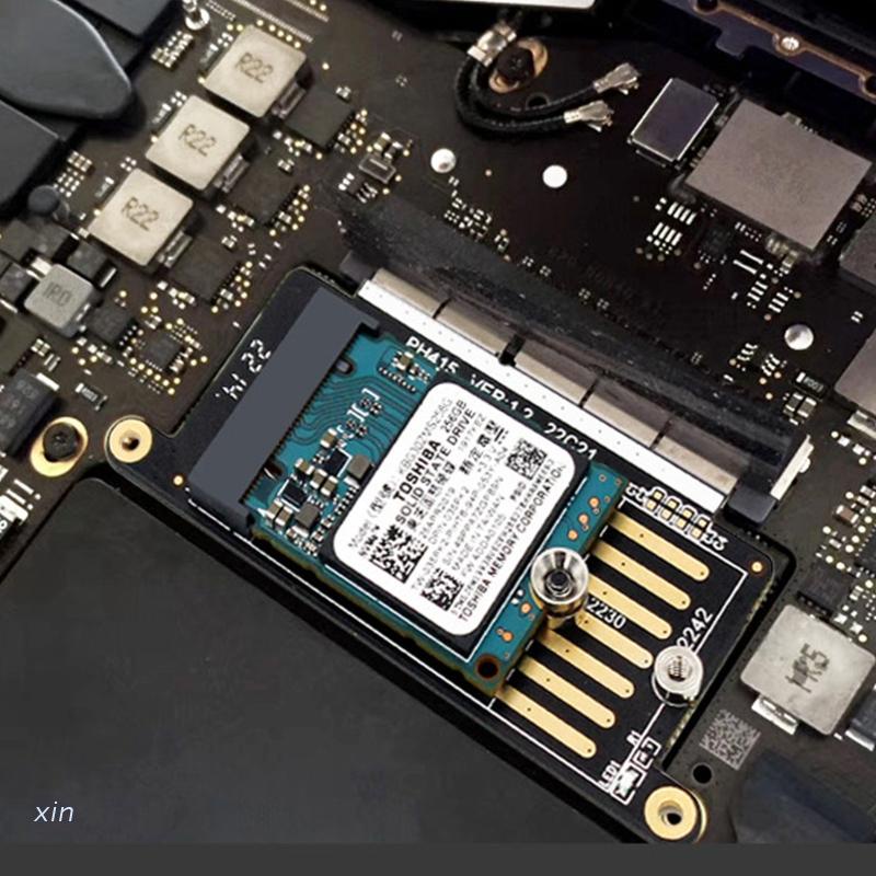 Thẻ Chuyển Đổi Nâng Cấp XI NVMe M Key 2230/2242 SSD Cho Ổ Cứng SSD Mid 2016 Mid 2017 13" A1708