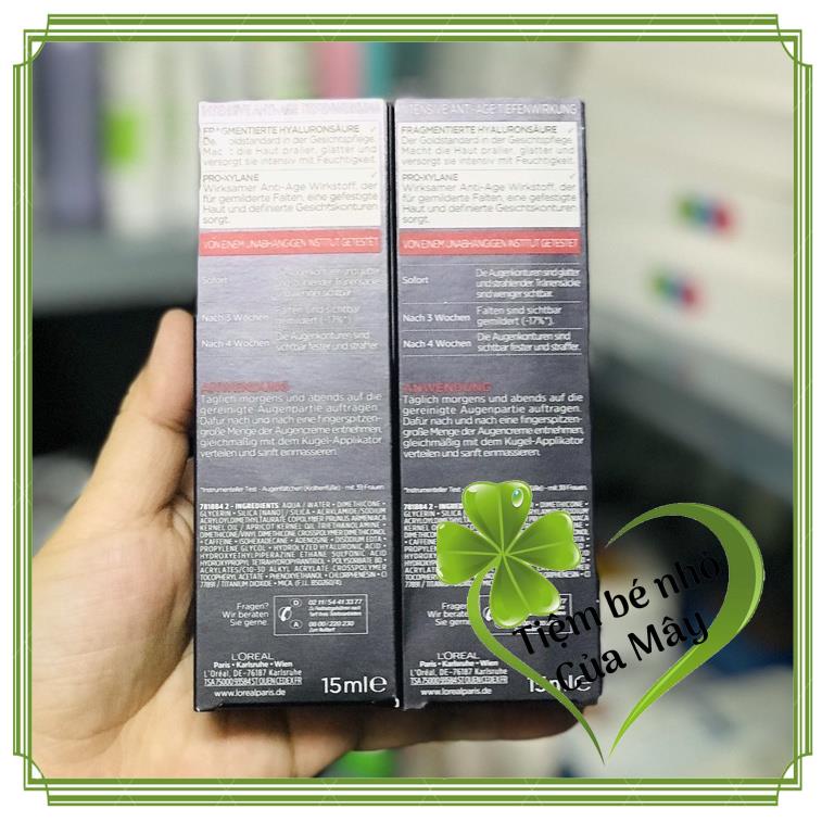 LĂN DƯỠNG DA VÙNG MẮT LOREAL REVITALIFT LASER X3 ANTI- AGE PFLEGE AUGEN. | BigBuy360 - bigbuy360.vn