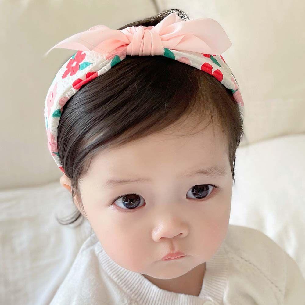 IVORY Băng Đô Nơ Dễ Thương Cho Bé Gái