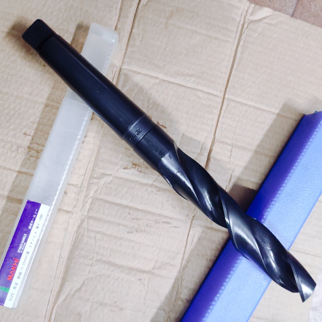 Mũi khoan chuôi côn 14mm, chuôi côn MT1, chiều dài lưỡi 108mm, chiều dài tổng 189mm