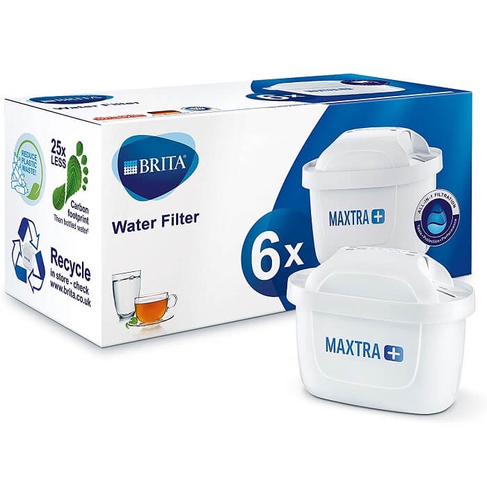 Bộ 6 Lõi Lọc Bình Brita Maxtra Plus Filter Cartridge 2,4L - Hàng Chính Hãng