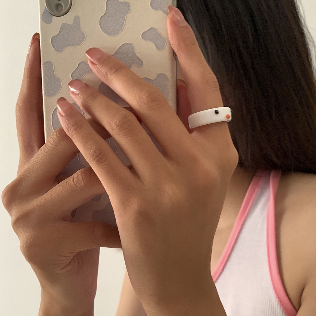 Nhẫn Nhựa Hình Chú Ếch Hoạt Hình Đáng Yêu