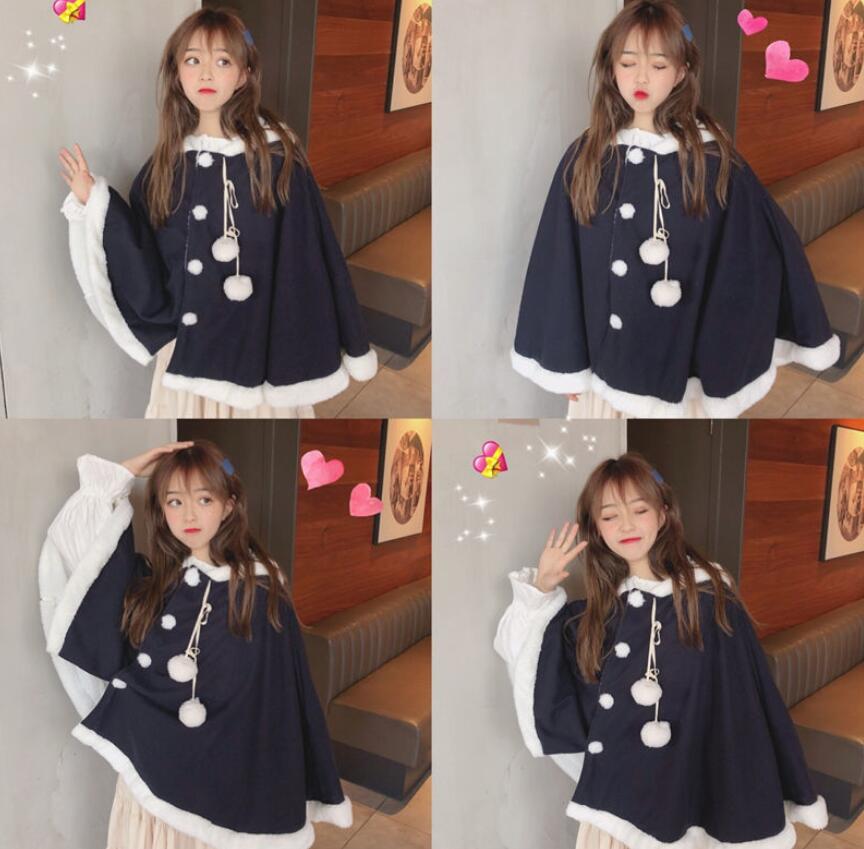 Áo Khoác Tai Thỏ Phong Cách Nhật Bản Đáng Yêu Cho Nữ 40-100kg | BigBuy360 - bigbuy360.vn