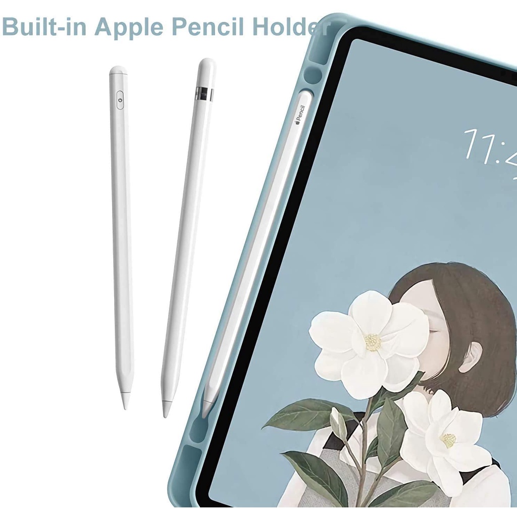 Bao Da Máy Tính Bảng Bảo Vệ Bàn Phím Cảm Ứng Cho Ipad Air4 Thế Hệ 4 2020 10.9 Inch Air 4