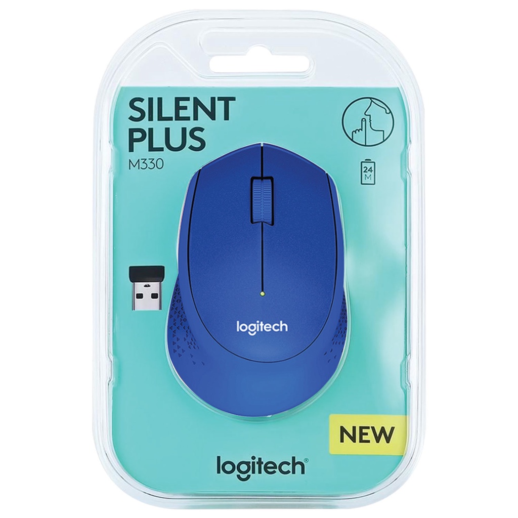 Chuột Không Dây Logitech M280 1000DPI Kết Nối Nhanh, Di Chuyển Chính Xác