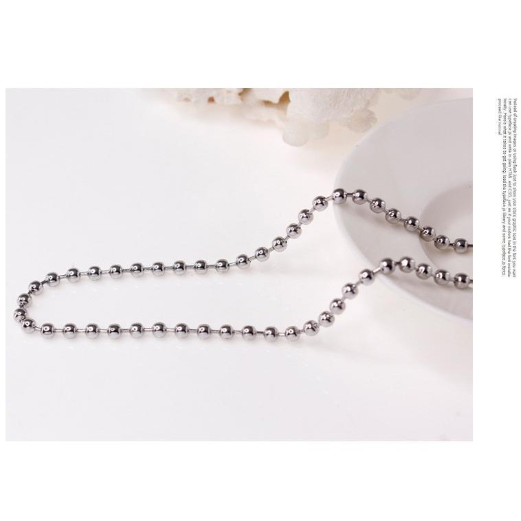 Vòng Cổ Kim Loại Tròn Trơn Đeo Cổ, Vòng Dây Chuyền Đẹp