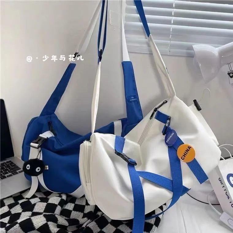 Túi Xách Canvas Cỡ Lớn Thời Trang Hàn Quốc Cho Học Sinh