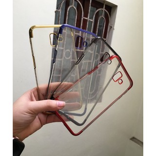 Ốp lưng Galaxy J6 Plus/ J6+ silicon dẻo viền màu