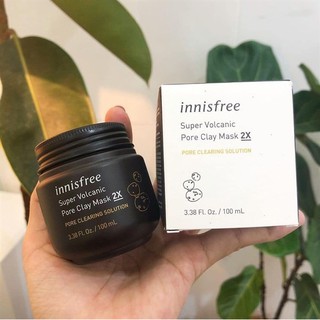 Mặt nạ đất sét Super Volcanic Pore Clay Mask Innisfree