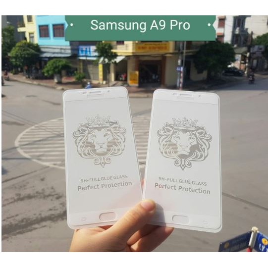 Kính Cường Lực 9D Samsung Galaxy A9/A9 Pro Cao Cấp Full Màn Hình /Si18