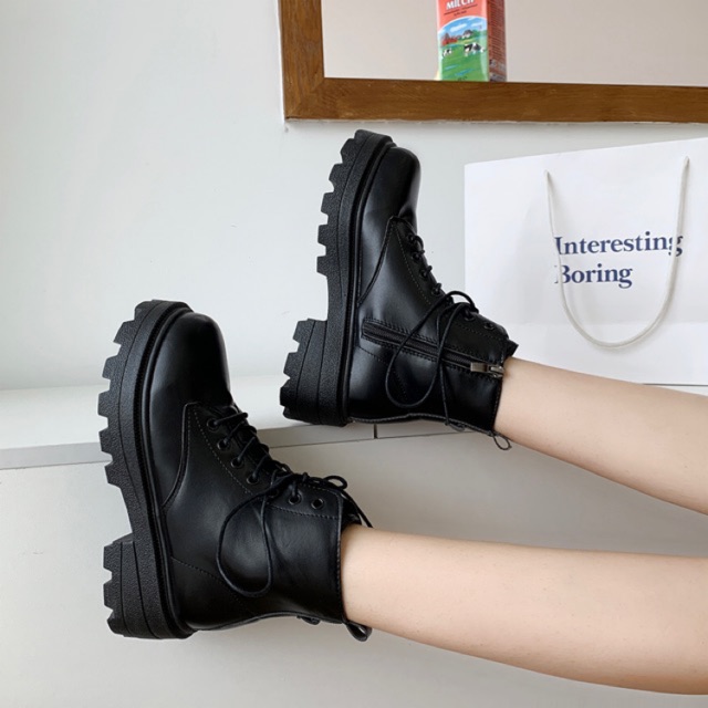 #G12 giày basic boots (có sẵn)