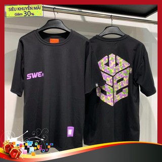 [ FREE SHIP] ÁO THUN FORM RỘNG UNISEX SWE CAMO - Chất thun cotton 100% co giãn 4 chiều ( co video review sản phẩm )