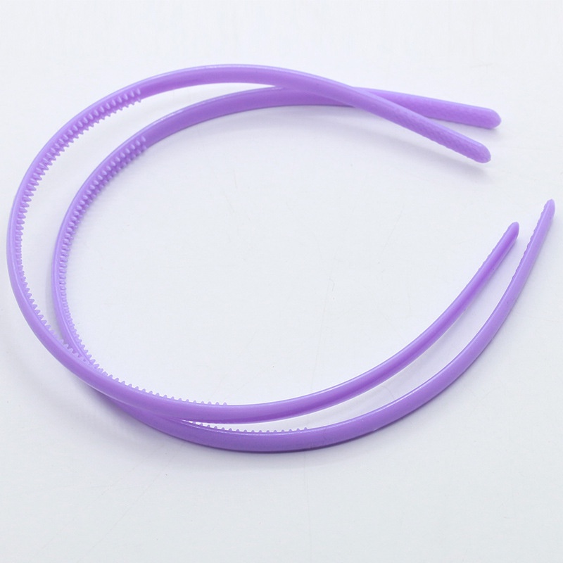 Băng Đô Cài Tóc Bằng Nhựa Co Giãn Thời Trang Hàn Quốc 0.4cm 0.8cm