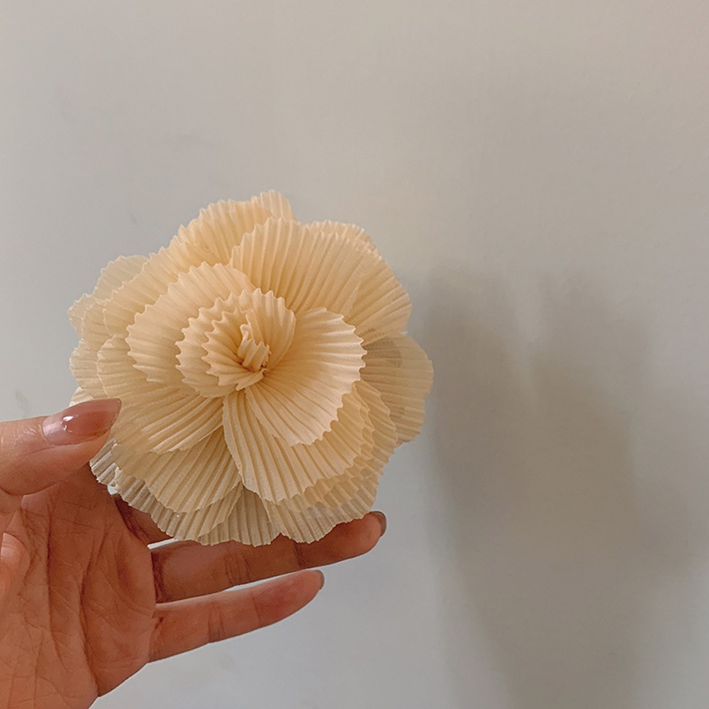 Kẹp tóc càng cua đính hoa hồng thời trang cho nữ