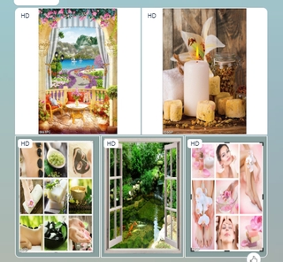 Combo tranh dán của phương thảo- yan shop