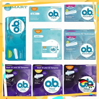 Băng vệ sinh Tampon Ob, Băng vệ sinh siêu thấm, băng vệ sinh siêu nhỏ, băng vệ sinh dạng nút chai, của Đức