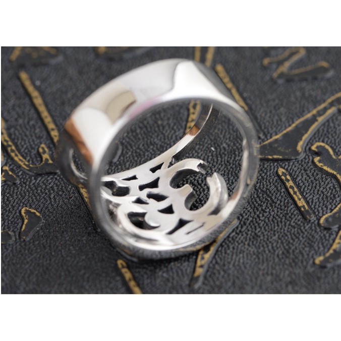 Nhẫn Khắc Thần Chú Om Mani Padme Hum Tây Tạng -NH139