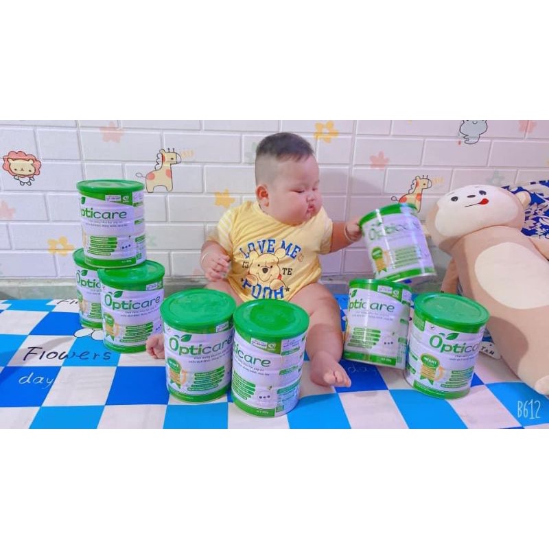 OPTICARE [Quà Tặng] Sữa opticare pedia 850g giúp trẻ tăng cân hết táo