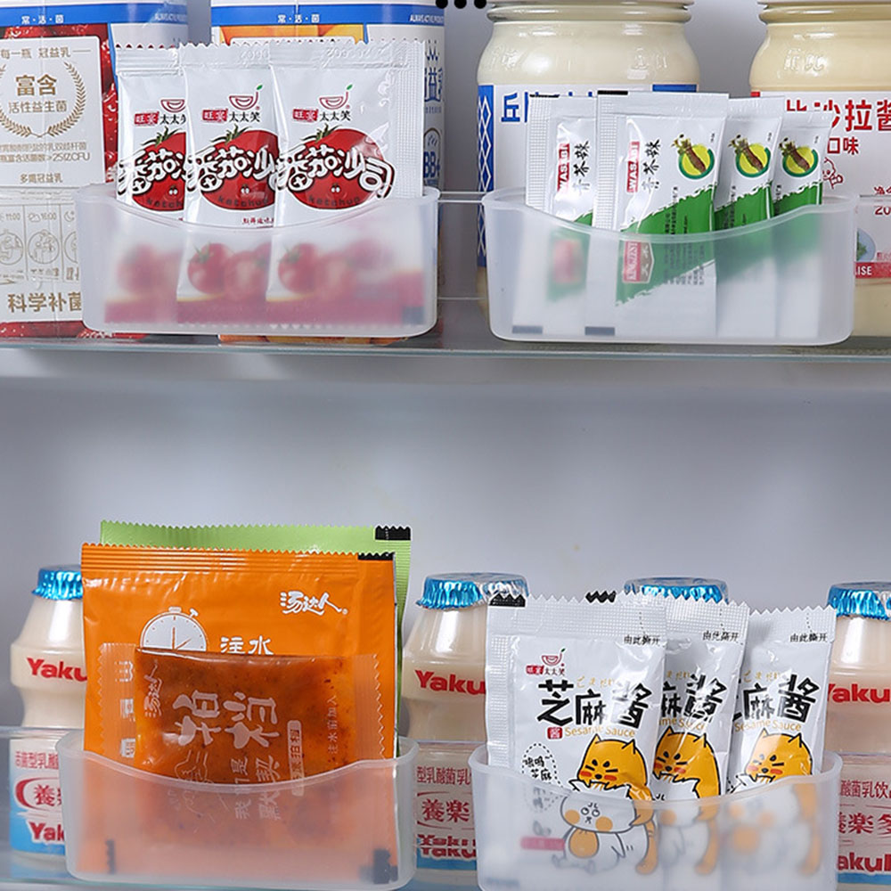 Bộ 2 Hộp Nhựa Treo Tường Đựng Đồ Dùng Nhà Bếp Tiện Dụng