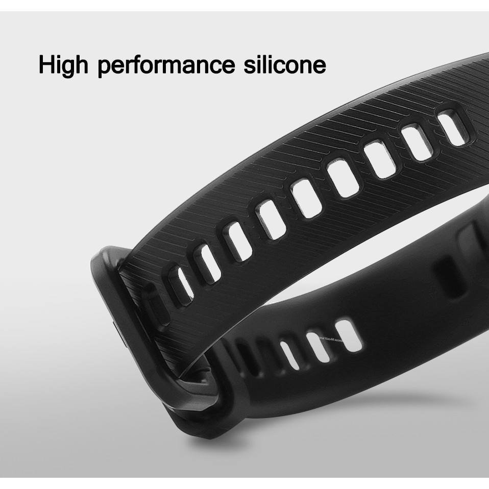 Dây Đeo Thay Thế Chất Liệu Silicon Màu Trơn Thời Trang Cho Huawei Honor Band 5 4