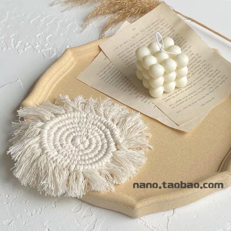 Thảm cói chụp ảnh Nail